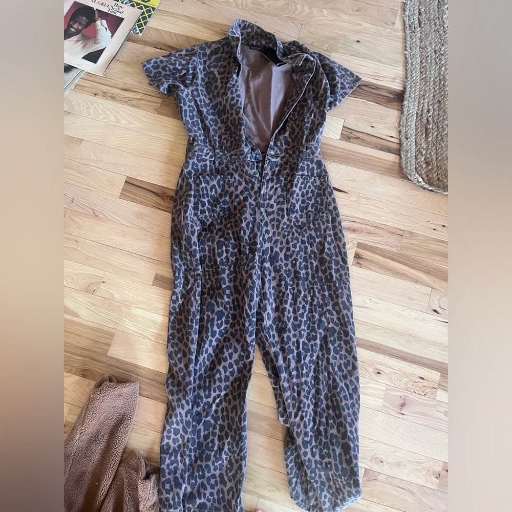 Nasty gal cheetah jumpsuit